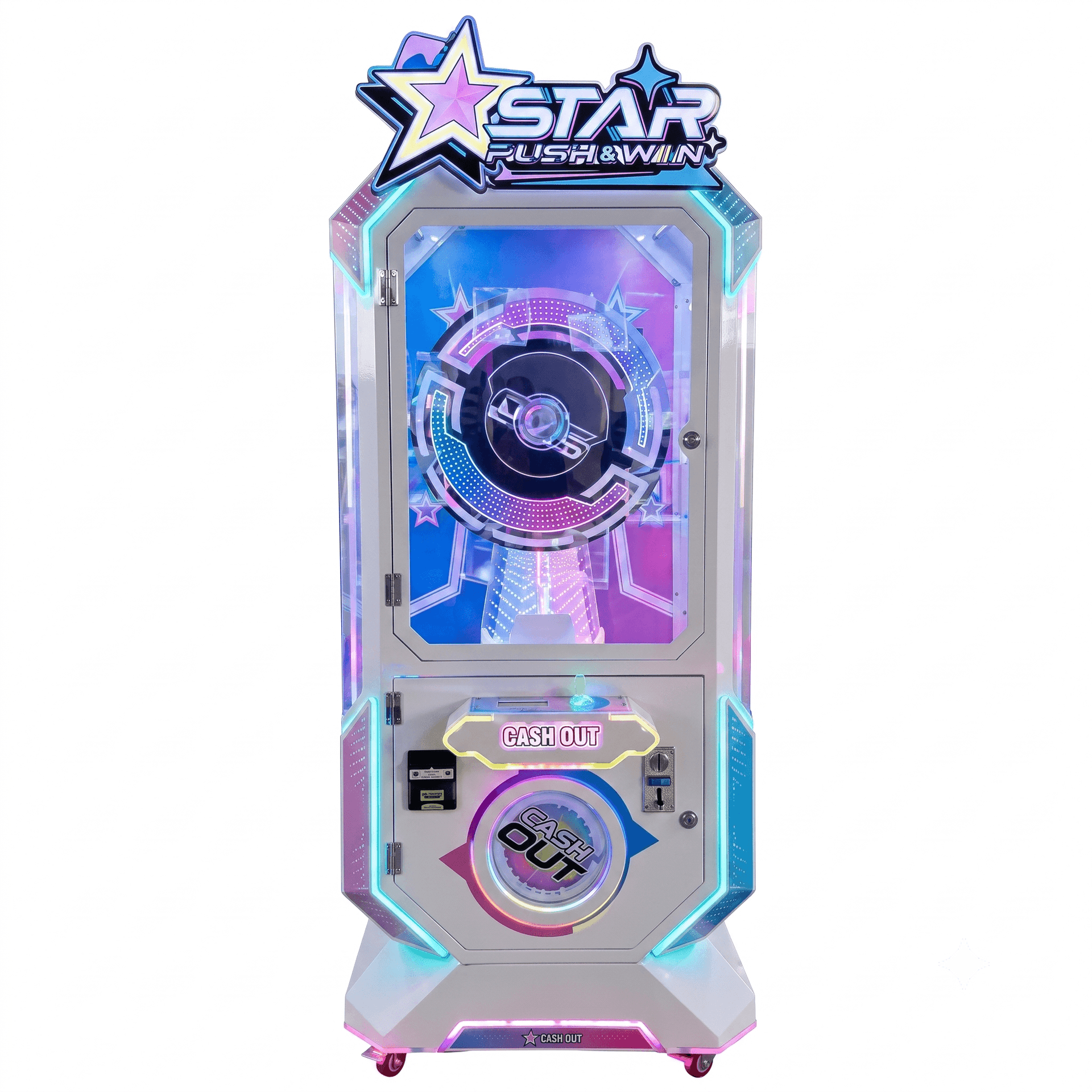Coin Operated Ferris Wheel Prize Doll Gift Machine for Soft Toys (1 Player) - 0