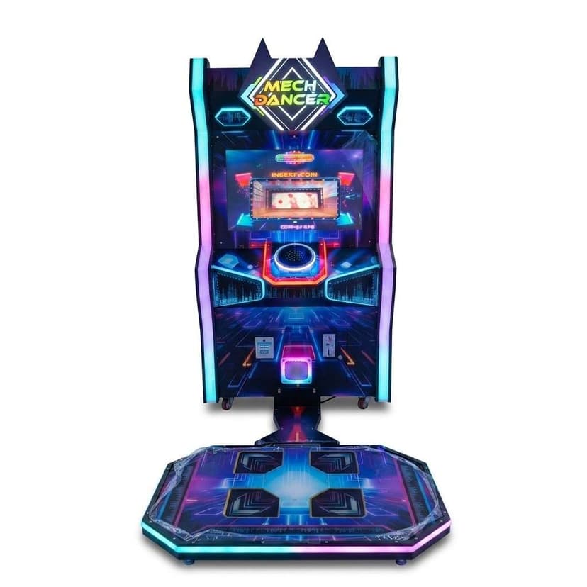 Crazy Dance Coin Operated Arcade Machine Dance Revolution English Iron