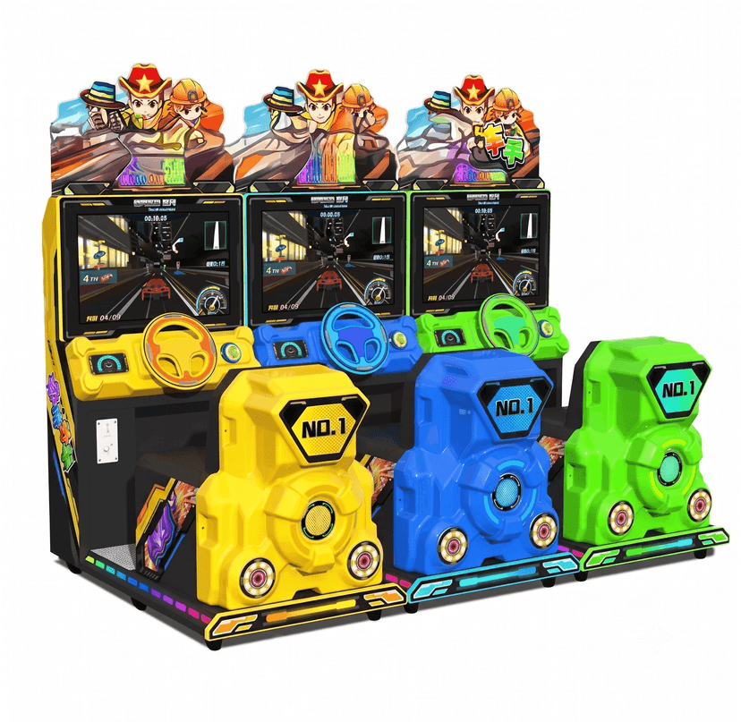 Kids Racing Driving Simulator Video Arcade Game Machine