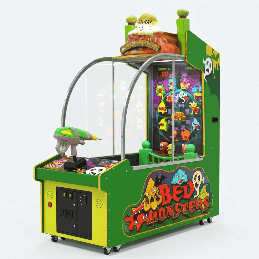 Single Player Coin Operated Bed Monster Arcade