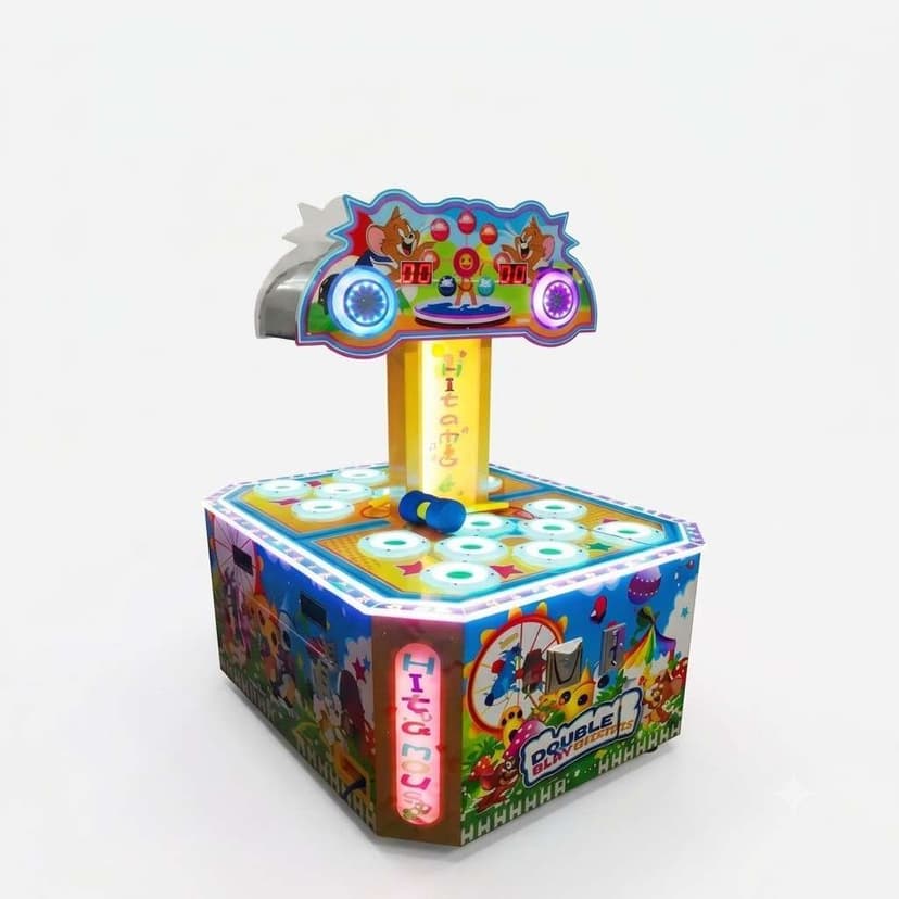 Whack A Mole Redemption Game Machine Coin-Operated Hammer Frog Arcade Game Machine