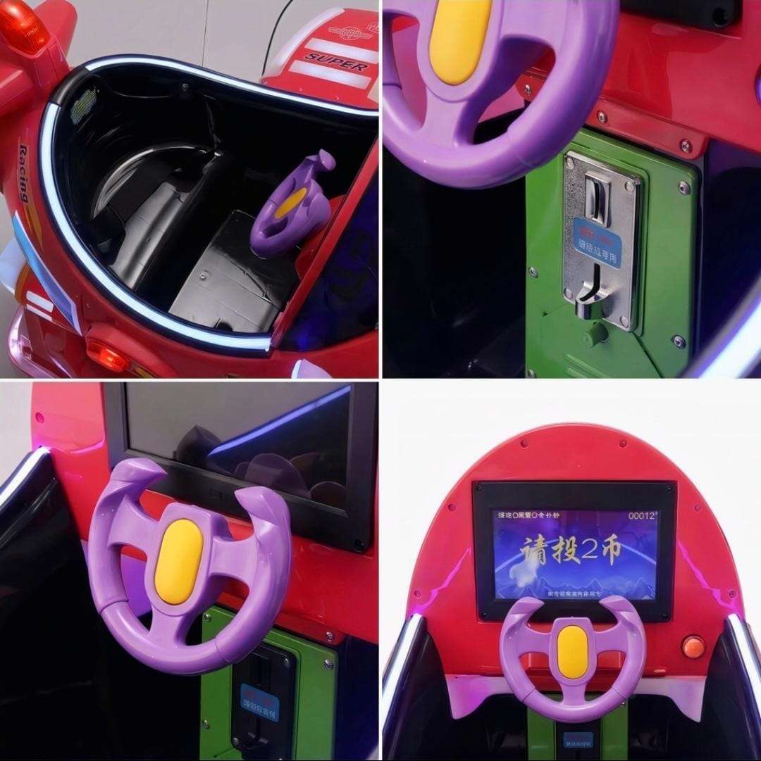 Flying Aeroplane Kids Rides Coin Operated Arcade Machine - 1