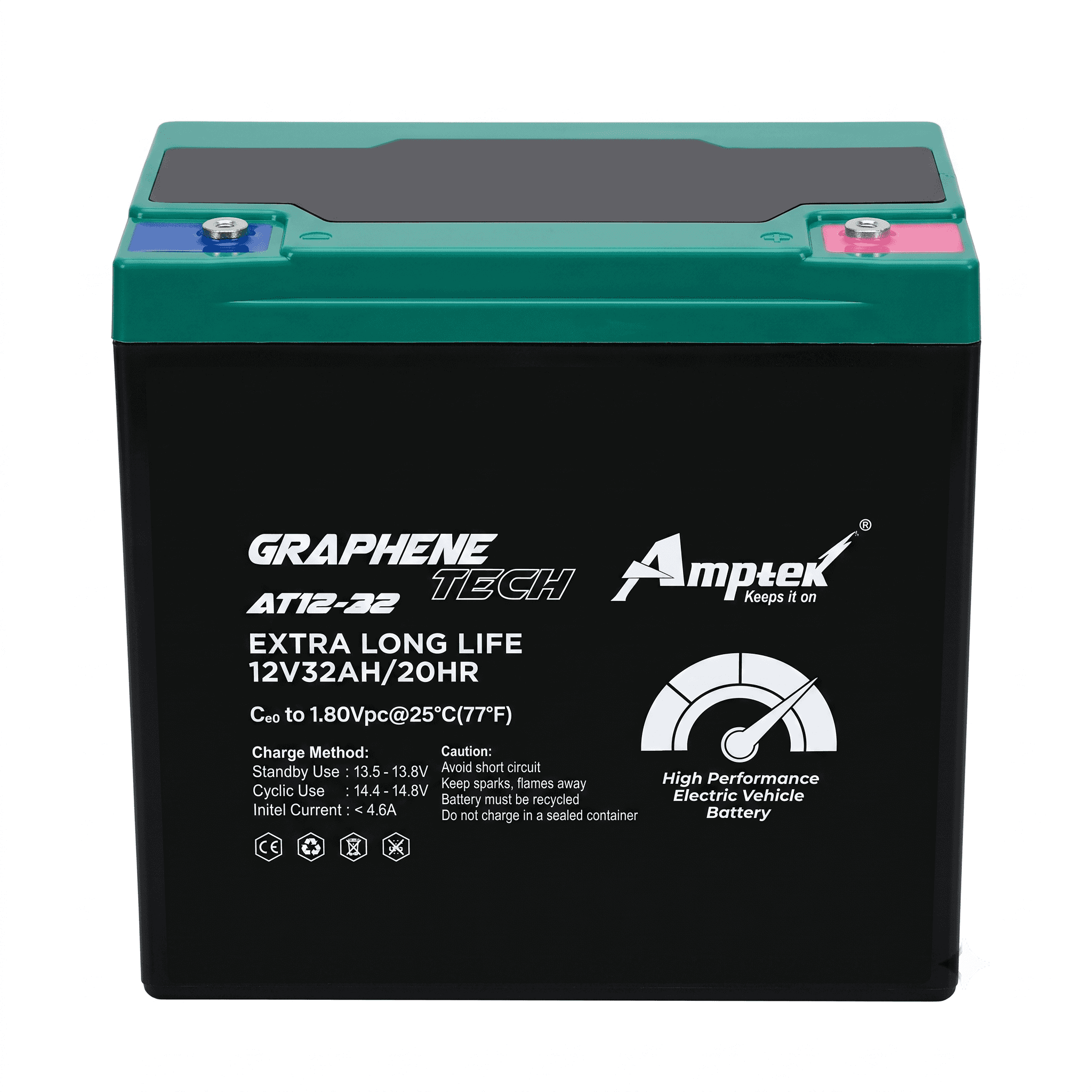 Bumper car battery - 12V, 32Ah - 1