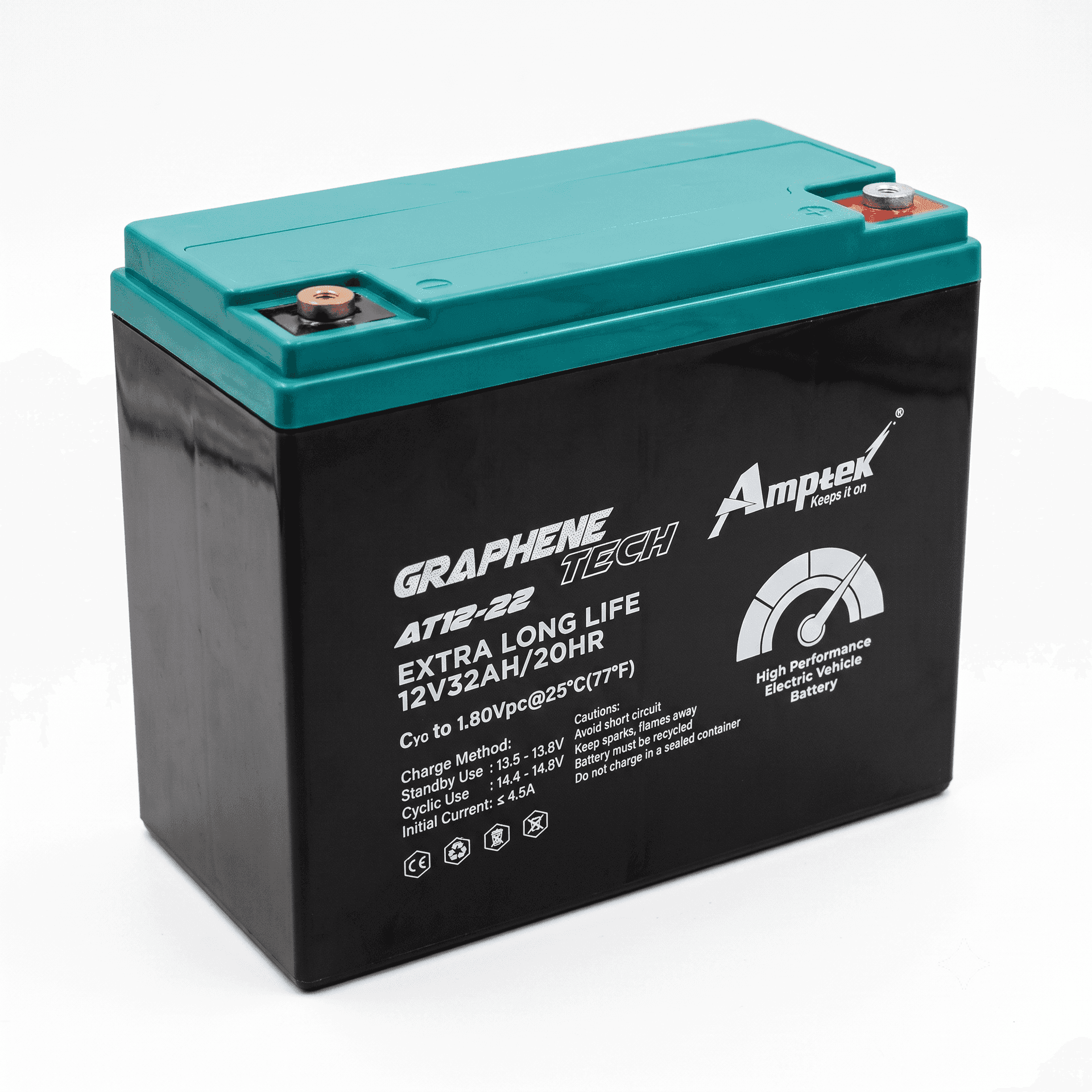 Bumper car battery - 12V, 32Ah - 0