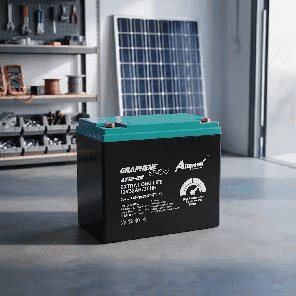 Bumper car battery - 12V, 32Ah - 2