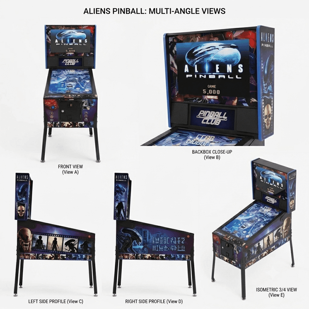 Virtual Pinball Machine Game - 1