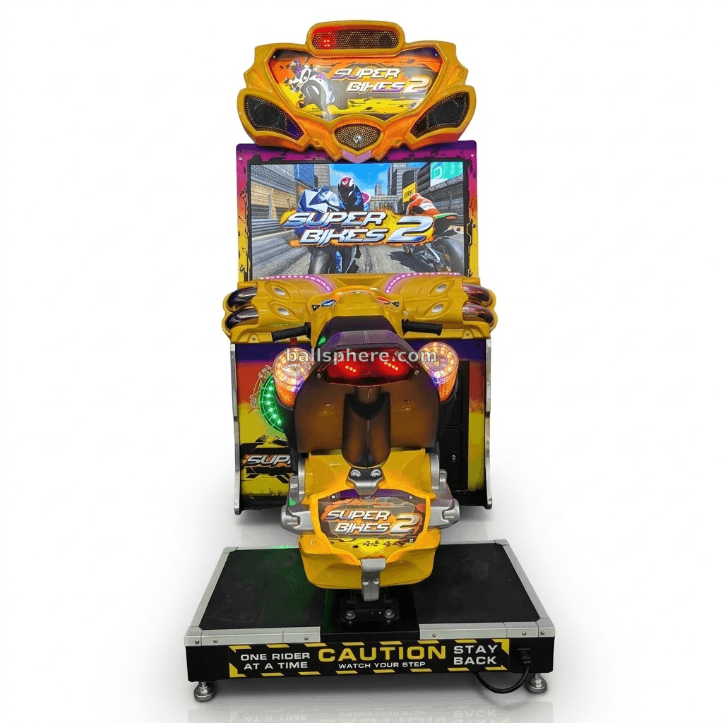 42-inch LCD Super Bike 2 Racing Game  - 1