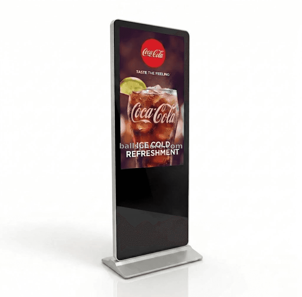43” T-Frame HD Standee 9:16 Floor Standing Digital Signage Display - 0
