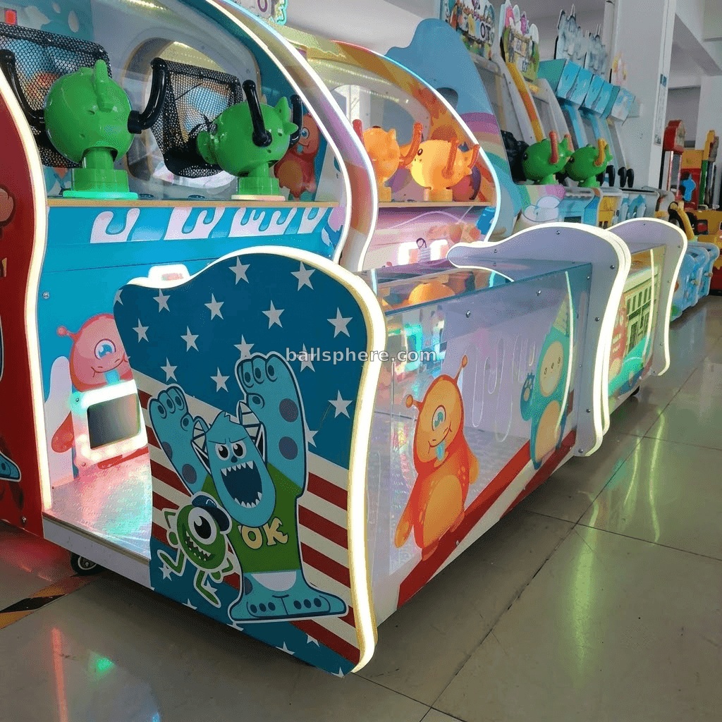 Crazy Ball Shooting Arcade Game – 2 Player Water Shooting Machine - 1