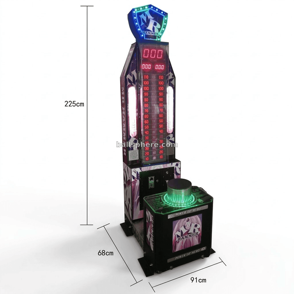 MR HAMMER Arcade Game Machine - 1