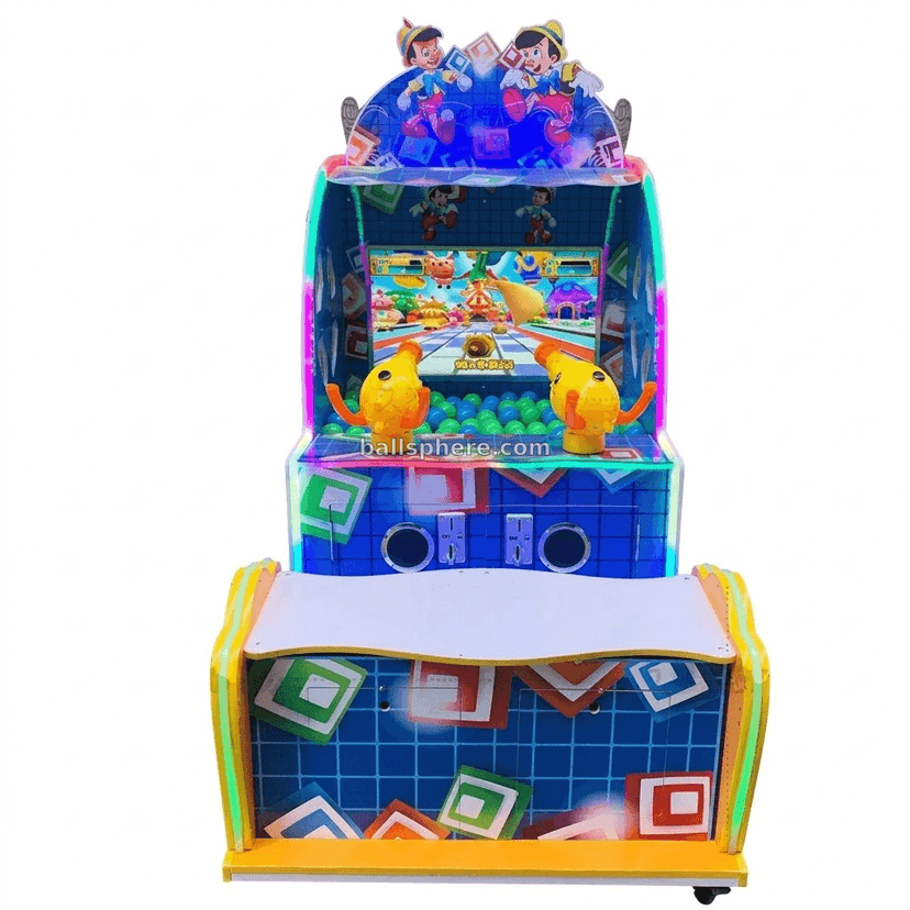 Water Shooting With Sitting Game Machine