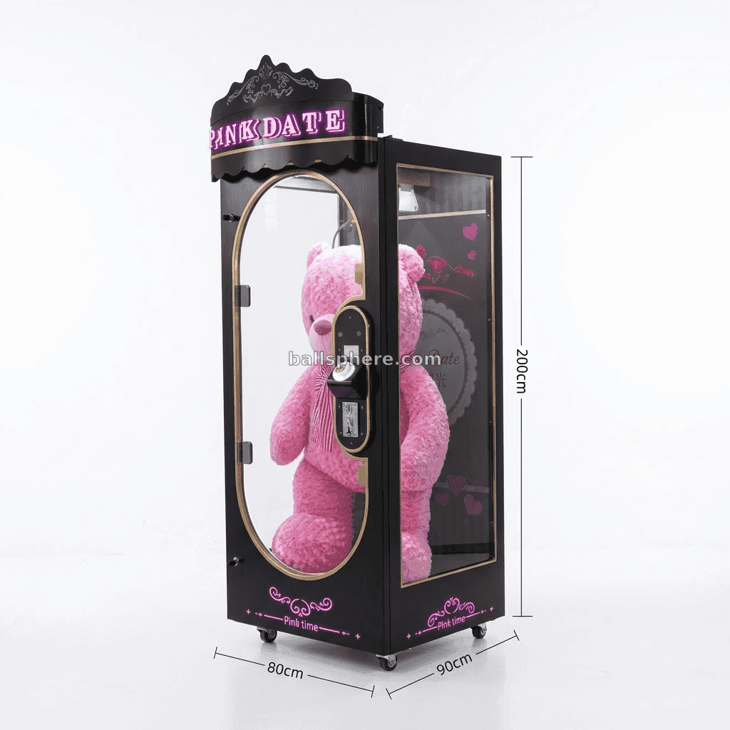 Pink Date Doll Cut Prize Vending Machine - 1
