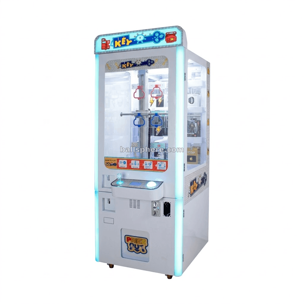 9 15 Keys Holes Key Master Coin Operated Golden Key Redemption Prize Vending Machine - 1