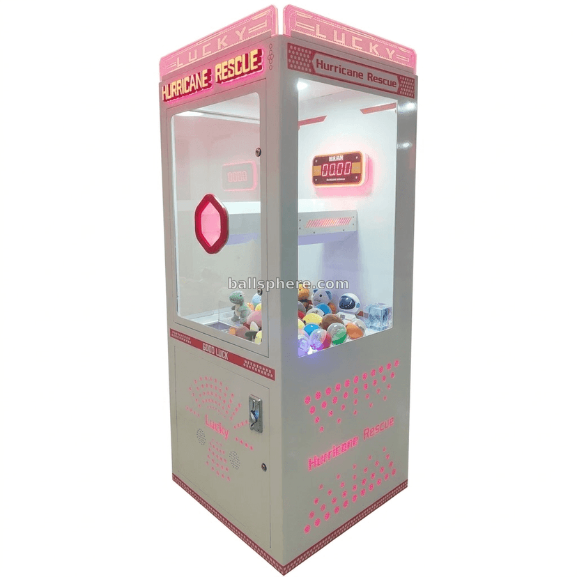 High-Profit Coin Operated Arcade Game Machine Lucky Cash Grabber for Business 