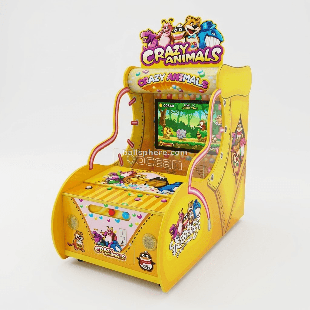 Crazy Animals Redemption Ticket Game Machine - 0