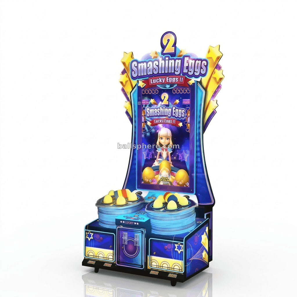  Lucky Egg Arcade Gift Lottery Indoor Amusement Park Ticket Redemption Game Machine  - 1