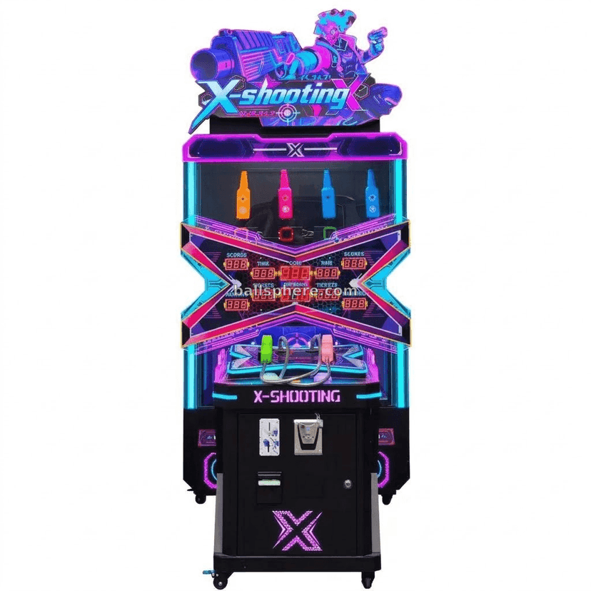 X Shooting Arcade Game Machine Prize Redemption Shooting Game Machine 