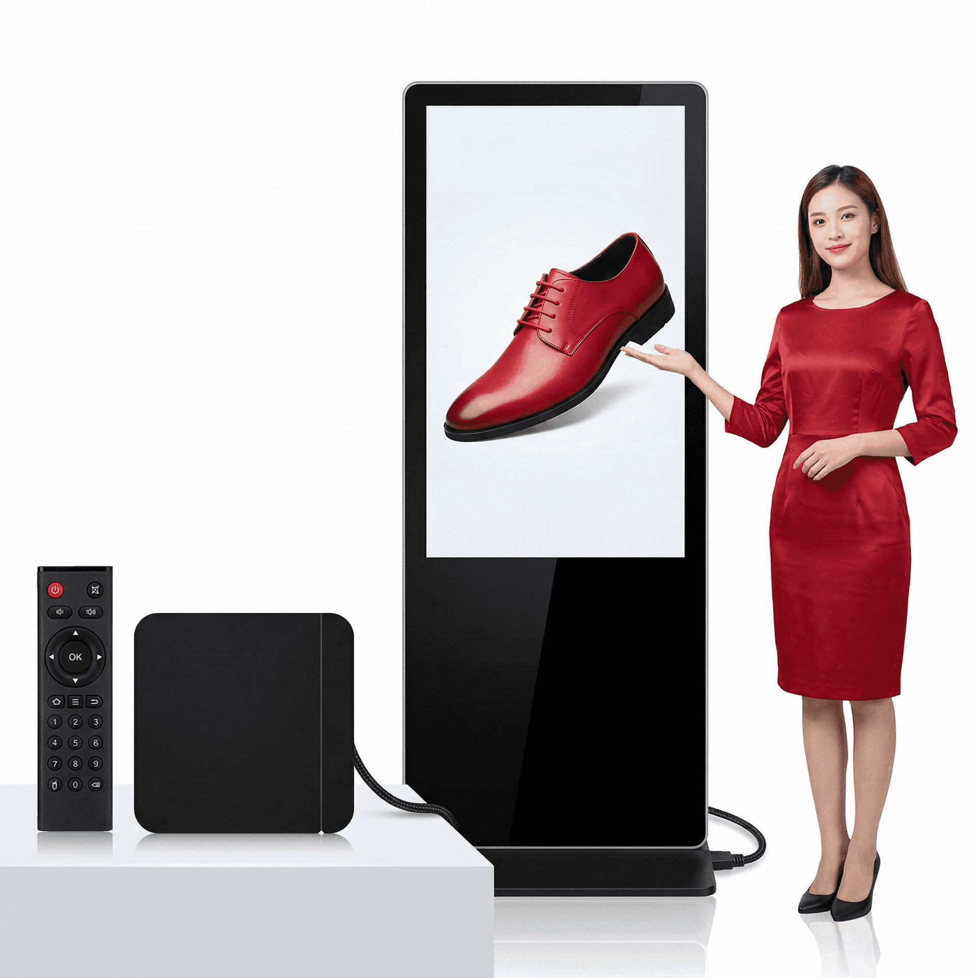 Digital Signage Box Amlogic S905W2 with 1 Year Bharat Signage Online Free Subscription - 2