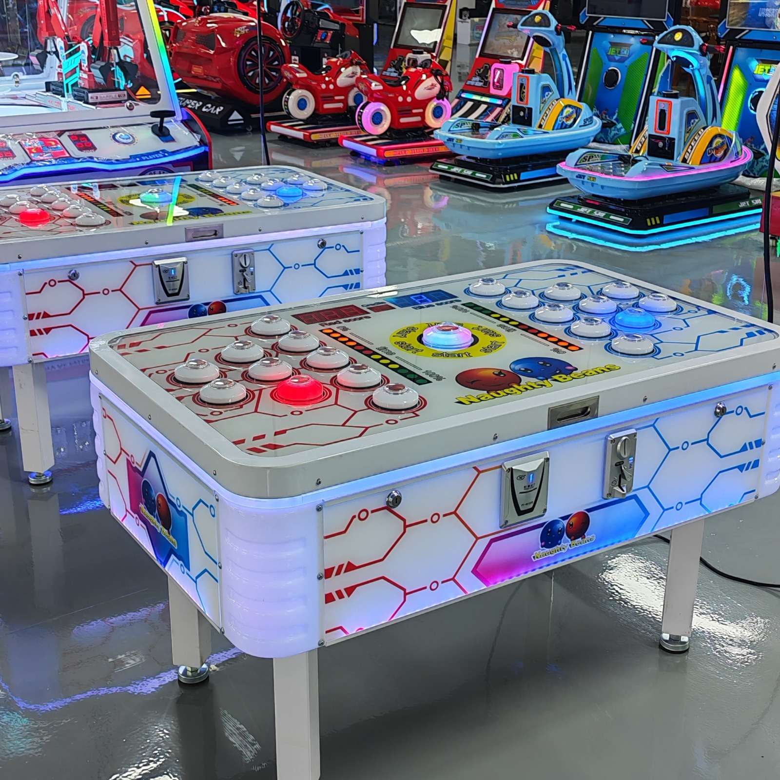 Naughty Bean Hammer Arcade Machine - 2