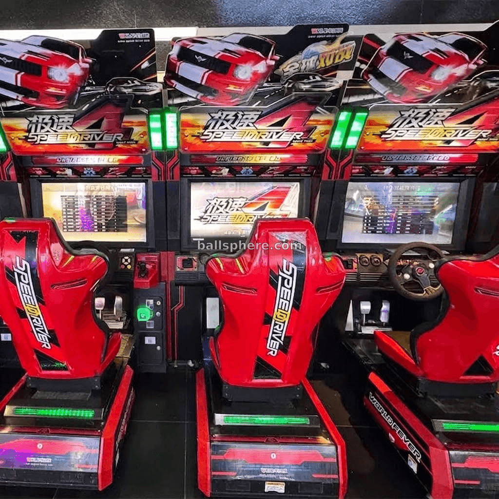 Out Run Racing Simulator Driving Car - 2