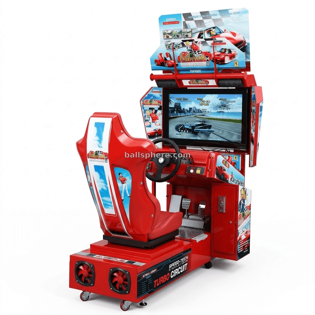 Out Run Racing Simulator Driving Car - 0