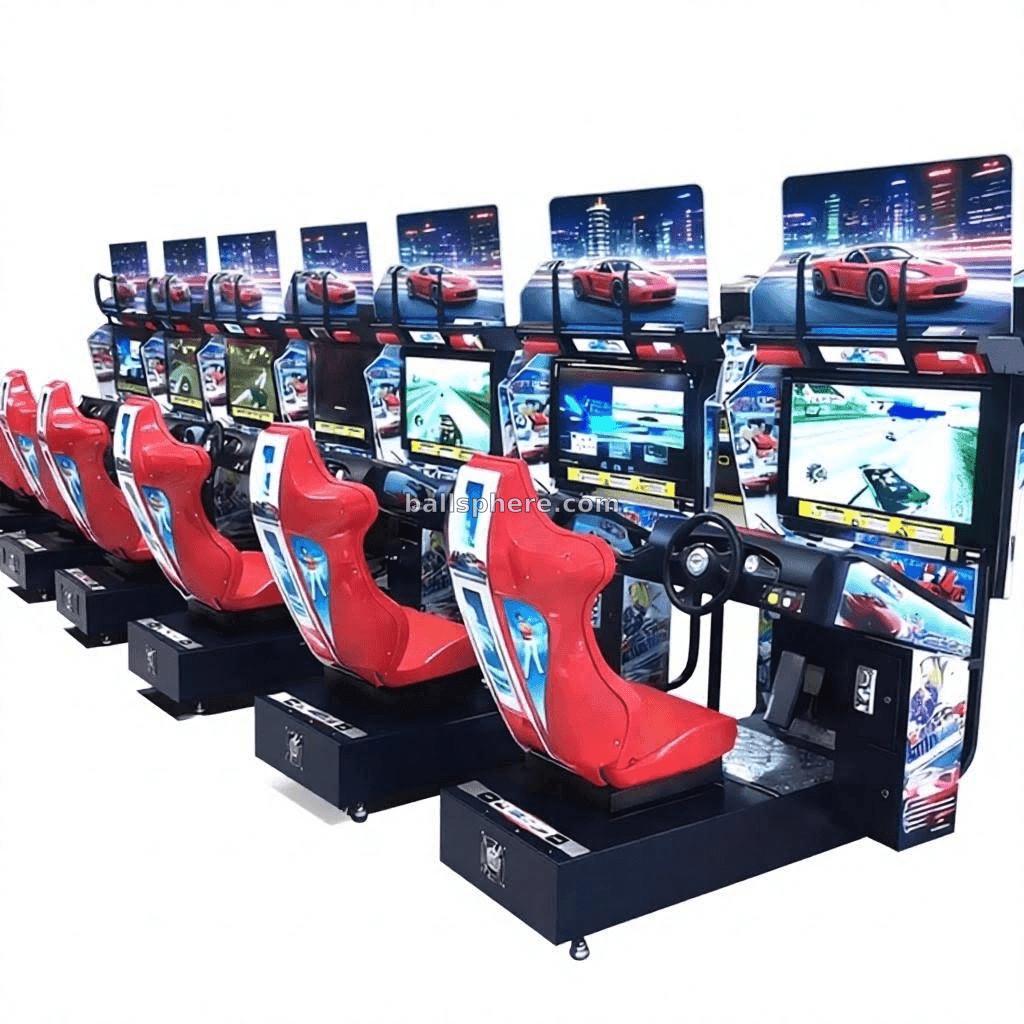 Out Run Racing Simulator Driving Car - 1