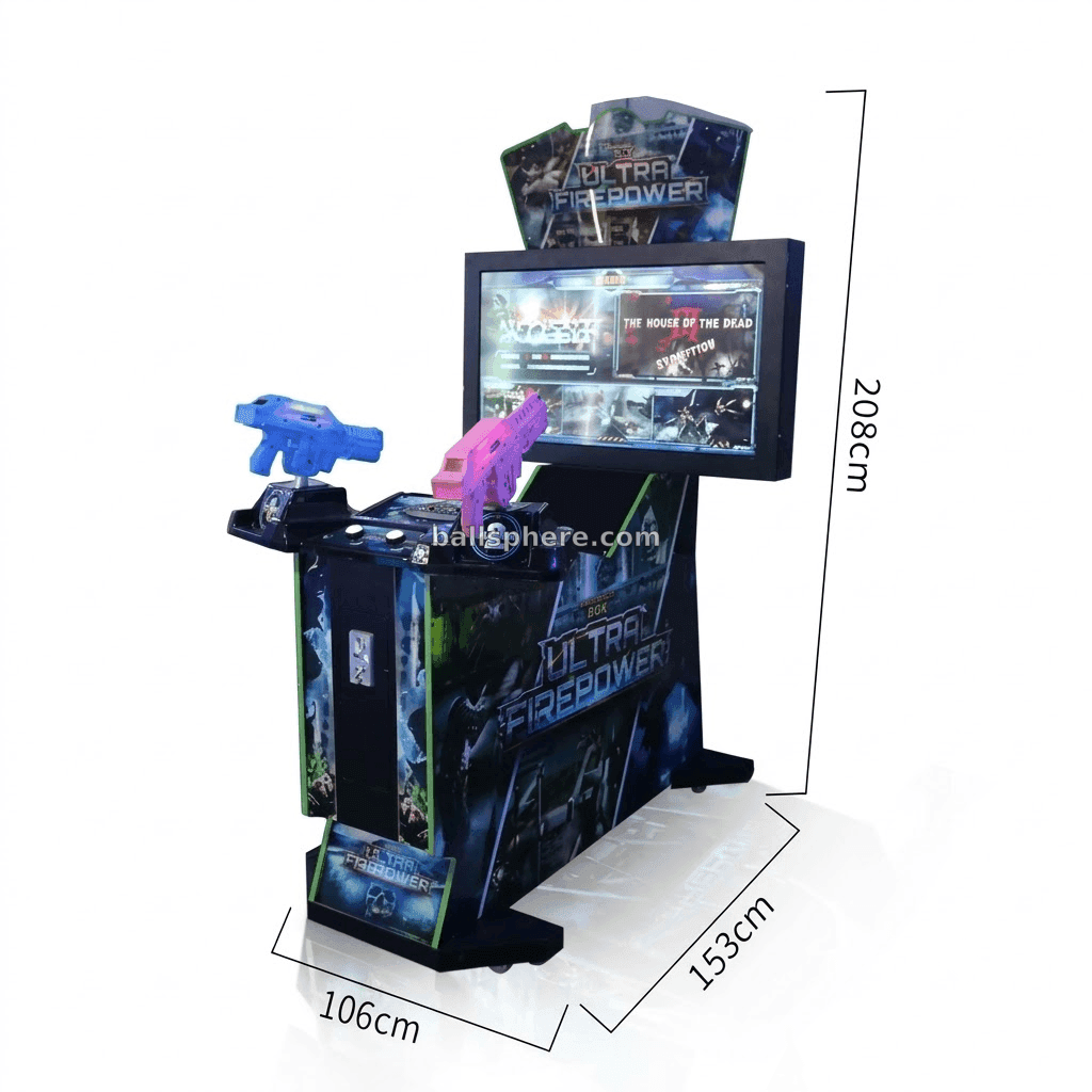 3 in 1 Alien Shooting 43" Screen - 1